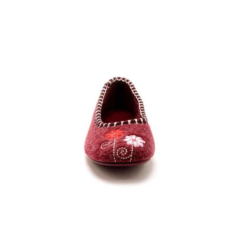 Pédiconfort  bestickte ballerinas für en 