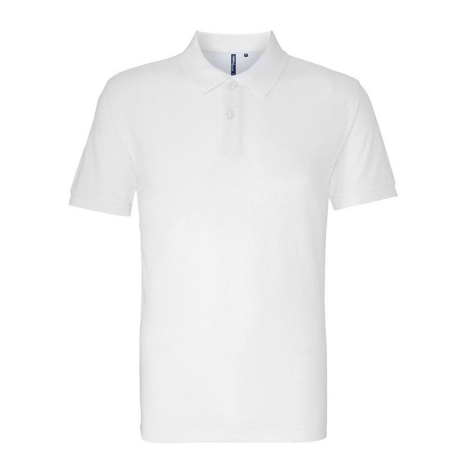 Polo uni à manches courtes