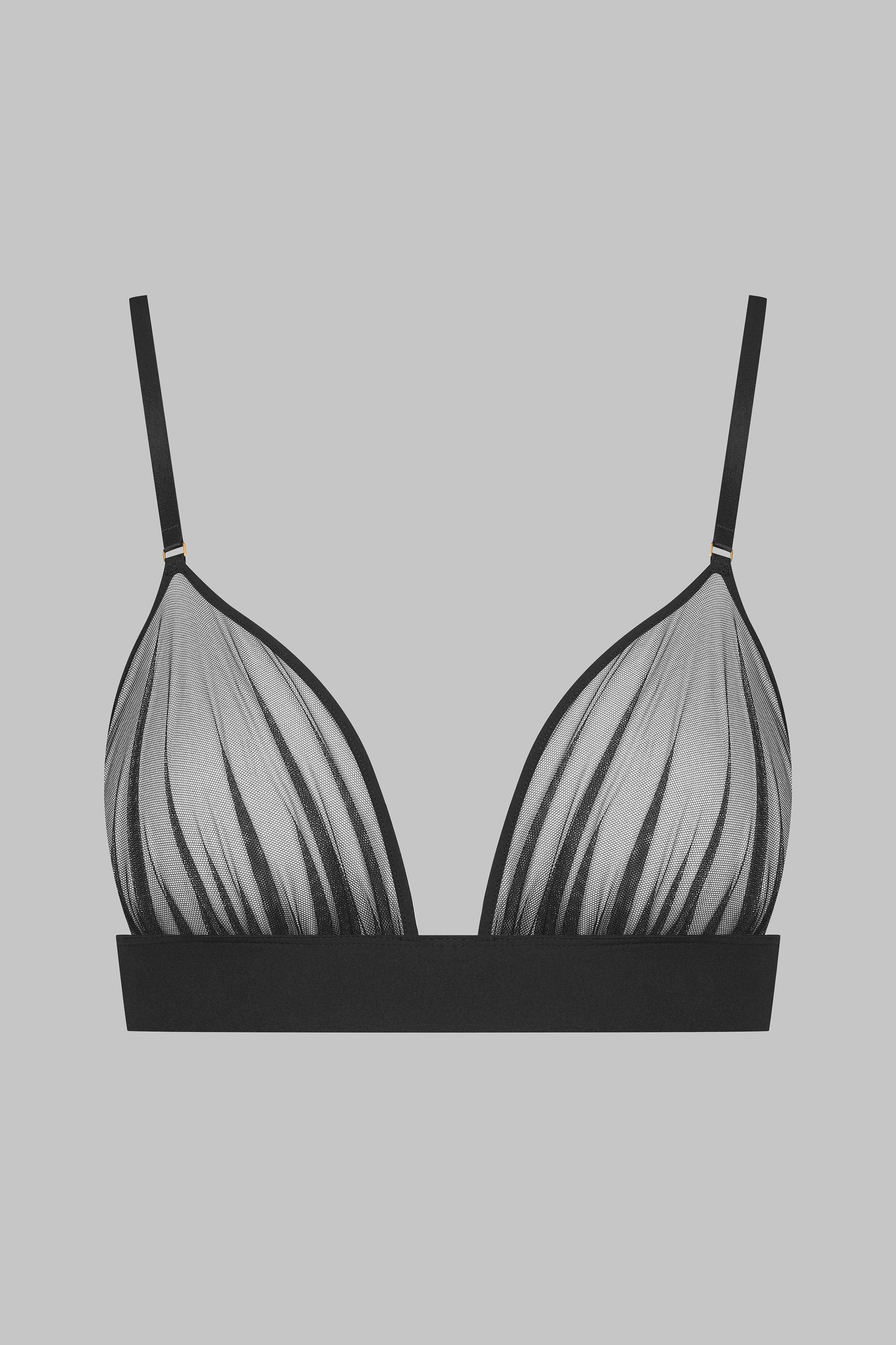 MAISON CLOSE  Reggiseno A Triangolo - Nuit Fauve 