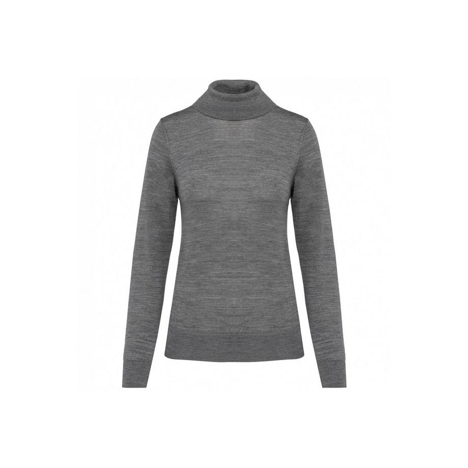 pull merinos col roulé