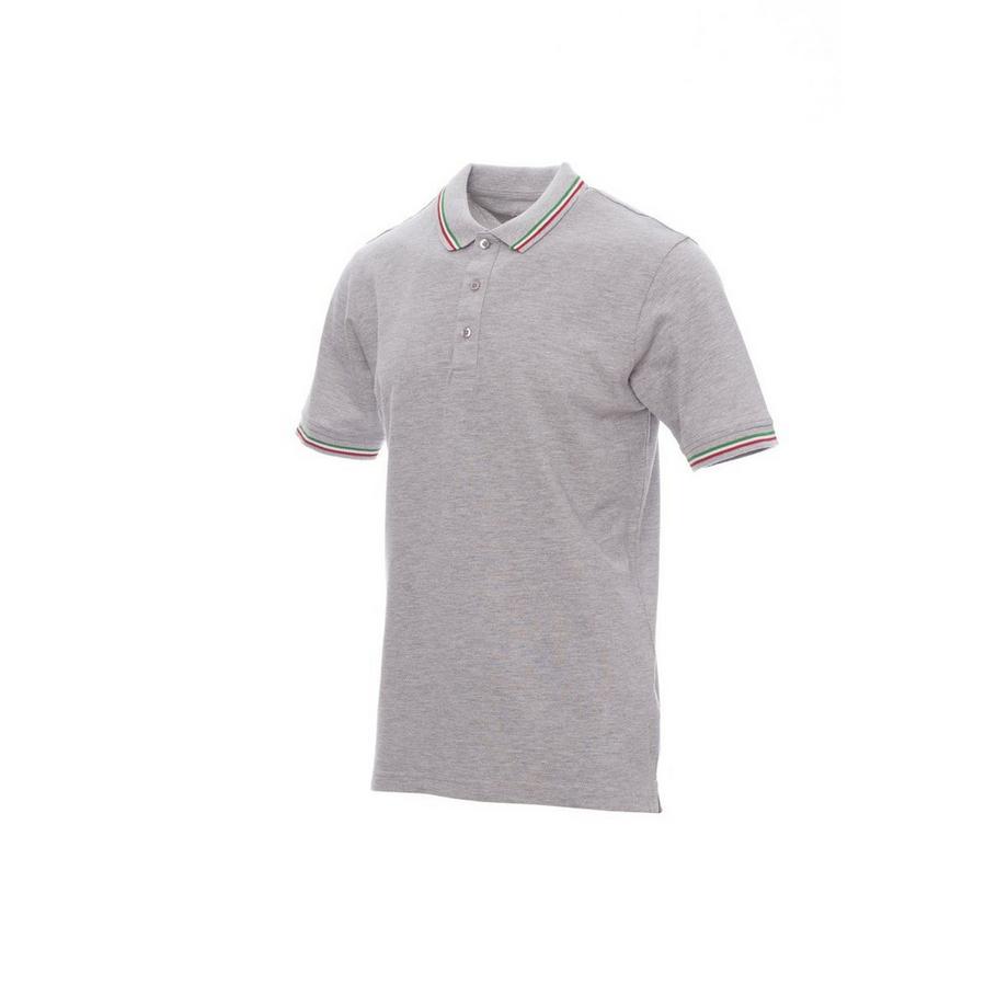 Payper Wear Polo Unisex Maniche Corte con Colletto e Polsini a Righe  