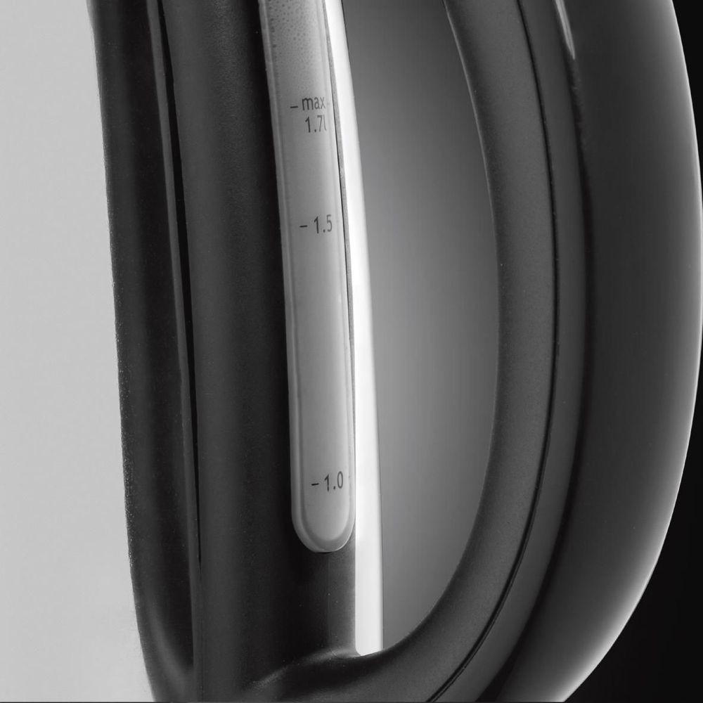 Russell Hobbs Russell Hobbs Victory bollitore elettrico 1,7 L 2400 W Nero, Acciaio inossidabile  