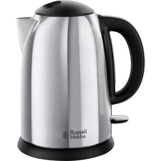 Russell Hobbs Russell Hobbs Victory bollitore elettrico 1,7 L 2400 W Nero, Acciaio inossidabile  