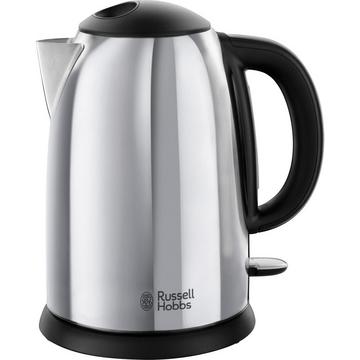 Russell Hobbs Victory bollitore elettrico 1,7 L 2400 W Nero, Acciaio inossidabile