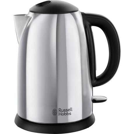 Russell Hobbs Russell Hobbs Victory bollitore elettrico 1,7 L 2400 W Nero, Acciaio inossidabile  