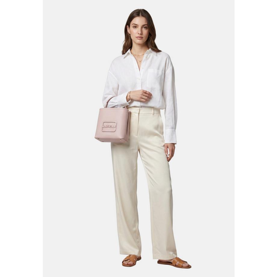 Marc Ellis Deep Bag Handtasche mit Henkel und abnehmbarem Riemen  