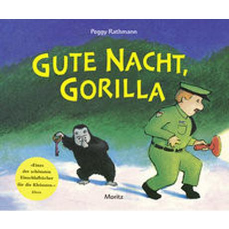 Gute Nacht, Gorilla! Rathmann, Peggy; Rathmann, Peggy (Illustrationen) Gebundene Ausgabe 