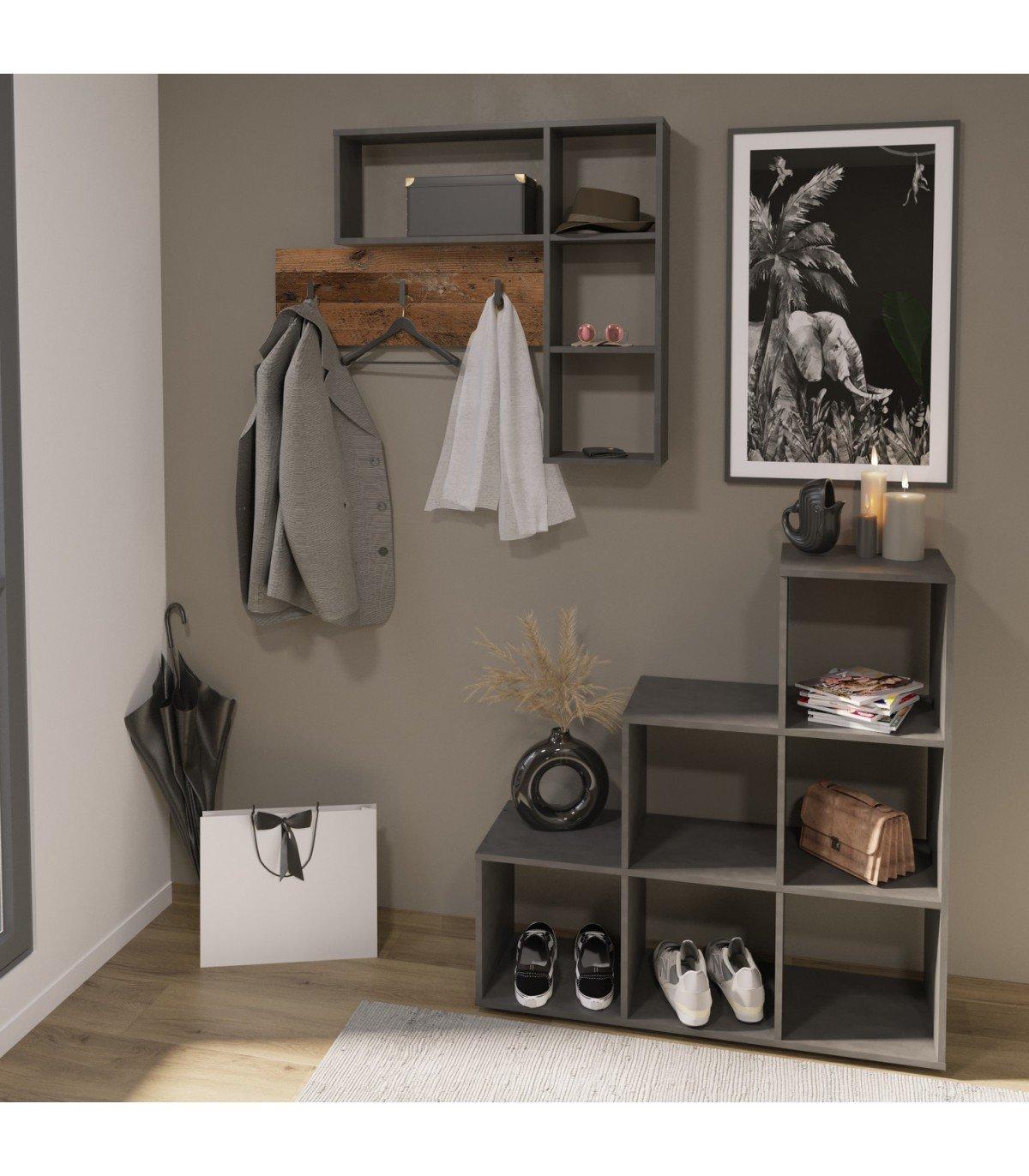 FMD Garderobe melamin  