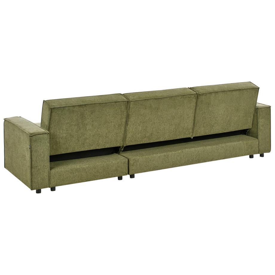 Beliani Ecksofa aus Stoff  ROMEDAL II  