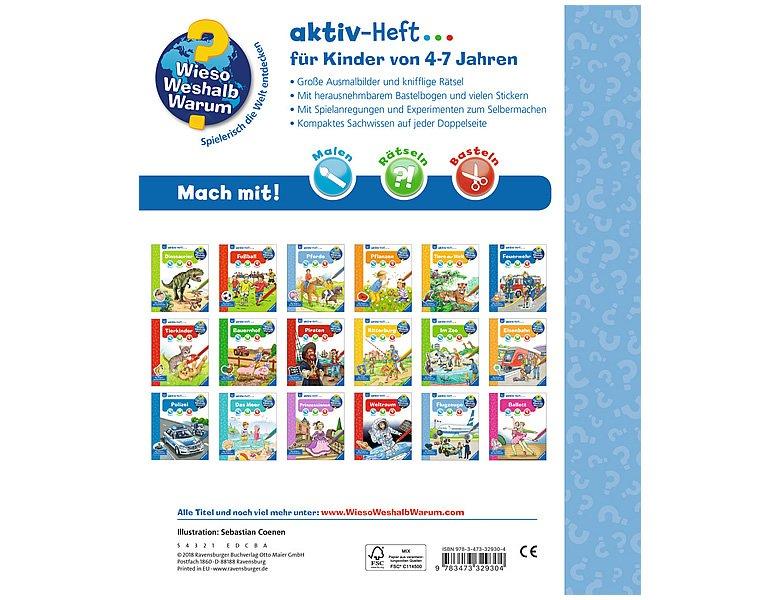 Ravensburger  Wieso? Weshalb? Warum? aktiv-Heft Flugzeuge 