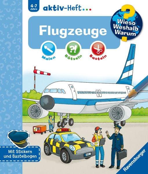 Ravensburger  Wieso? Weshalb? Warum? aktiv-Heft Flugzeuge 