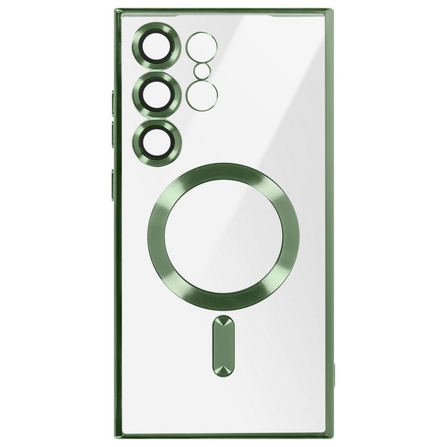 Avizar  Coque MagSafe Vert Samsung S24 Ultra 