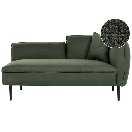 Beliani Chaise longue en Bouclé Moderne CHEVANNES  