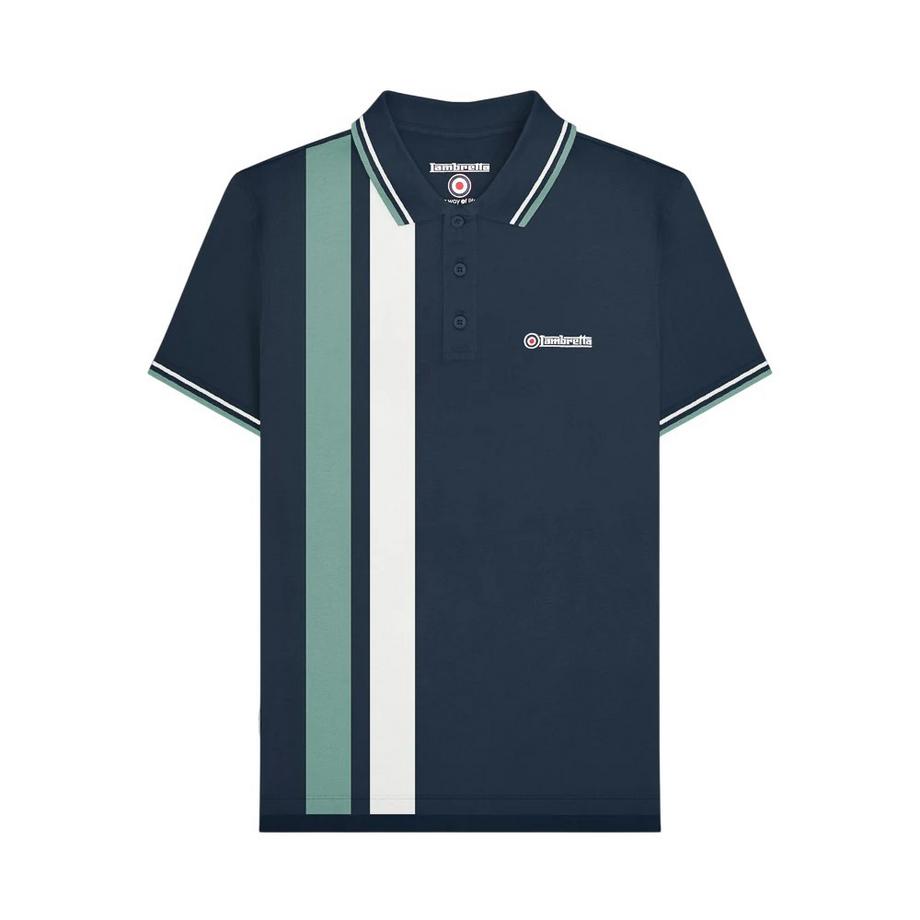 Maglietta Polo Striscia Verticale
