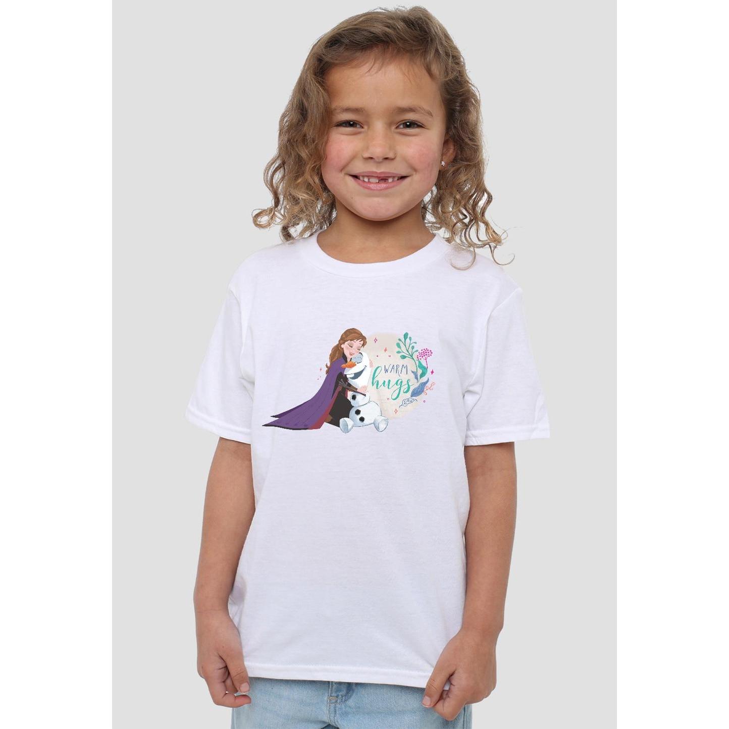 FROZEN  Tshirt LIKE WARM HUGS Enfant 