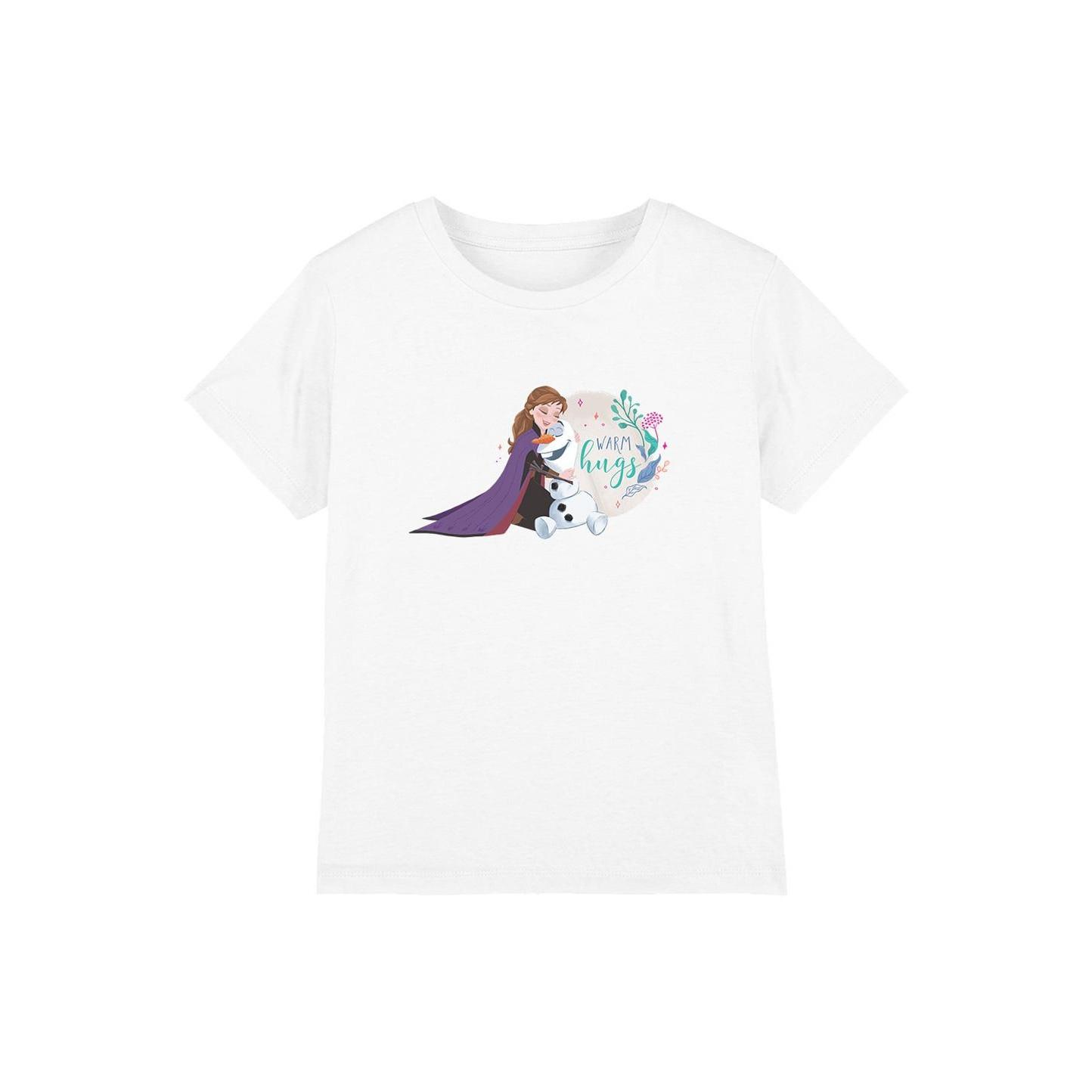 FROZEN  Tshirt LIKE WARM HUGS Enfant 