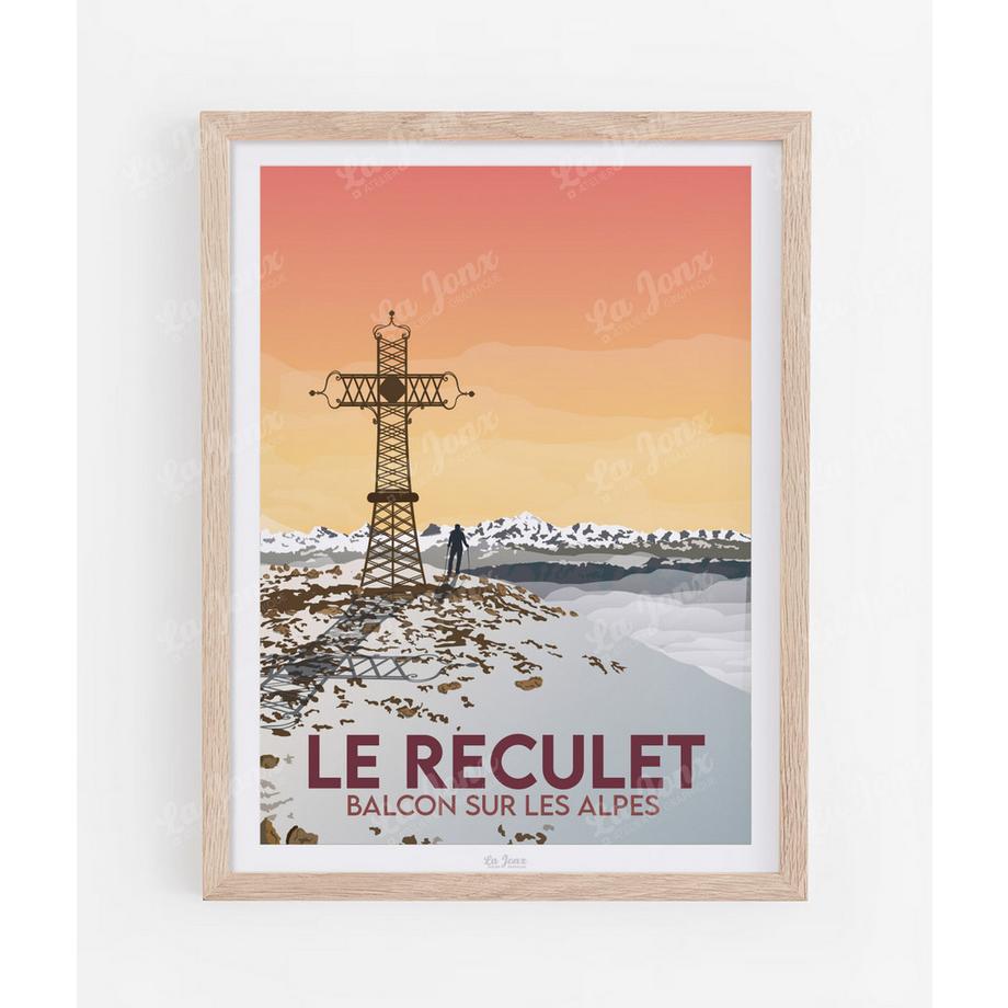 Le Reculet - Balcon sur les Alpes - Poster