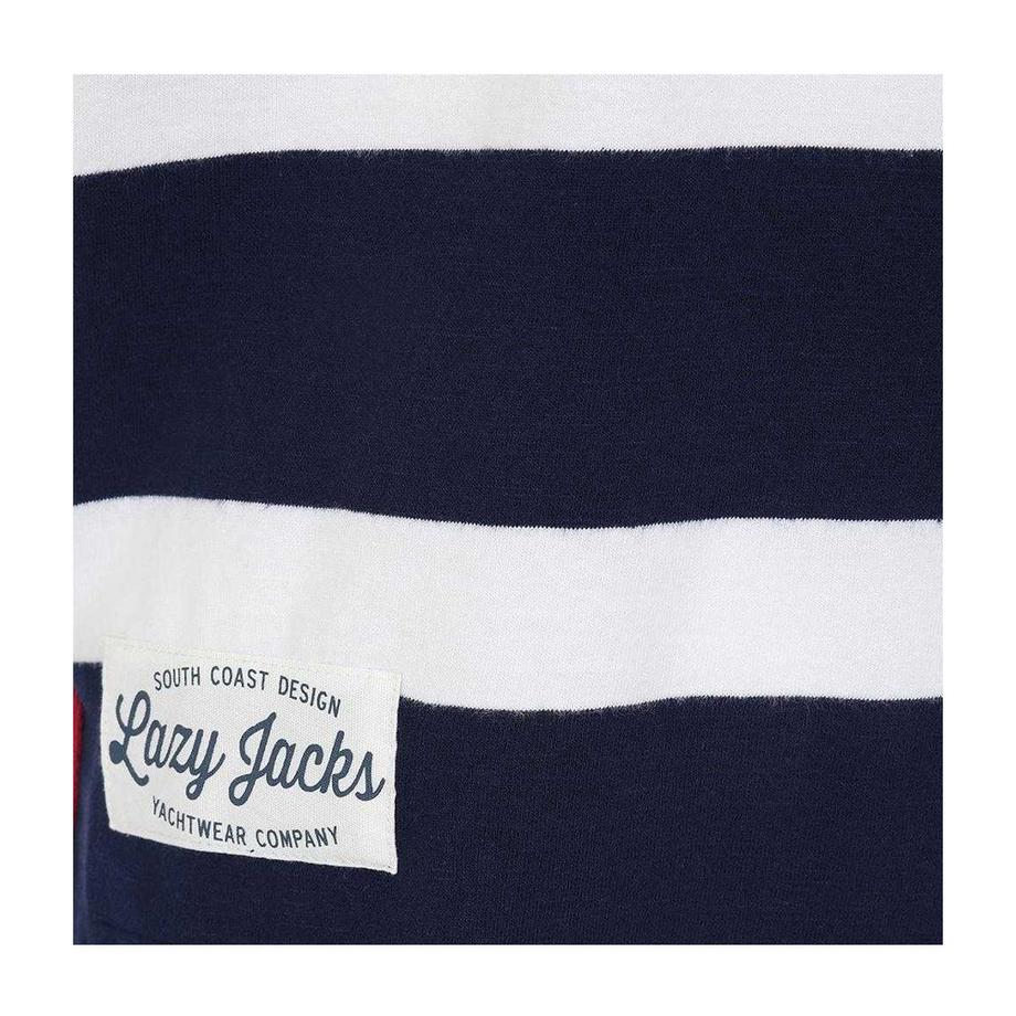Lazy Jacks  Poloshirt  ,  Rugby, kurzärmlig 