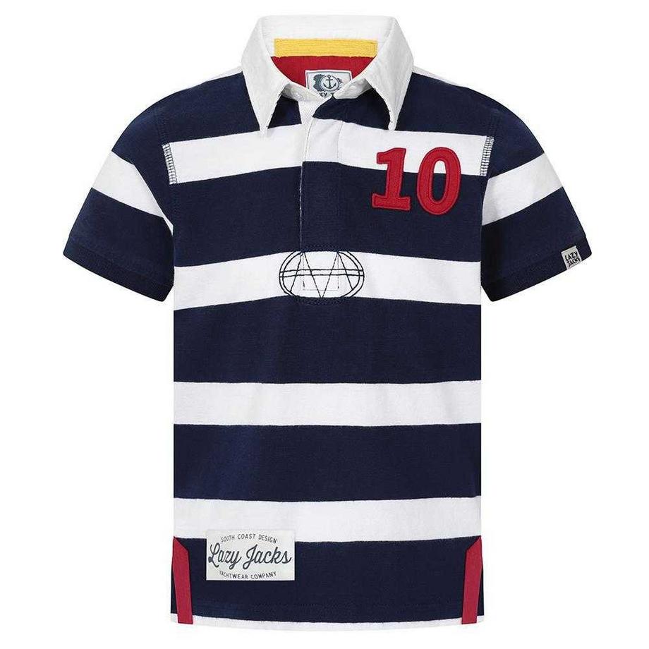 Poloshirt  ,  Rugby, kurzärmlig