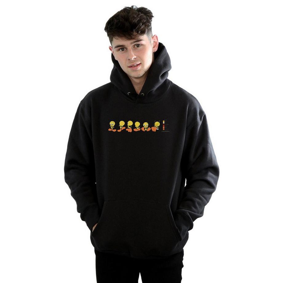 LOONEY TUNES Tweety Pie Colour Code Felpa con Cappuccio  