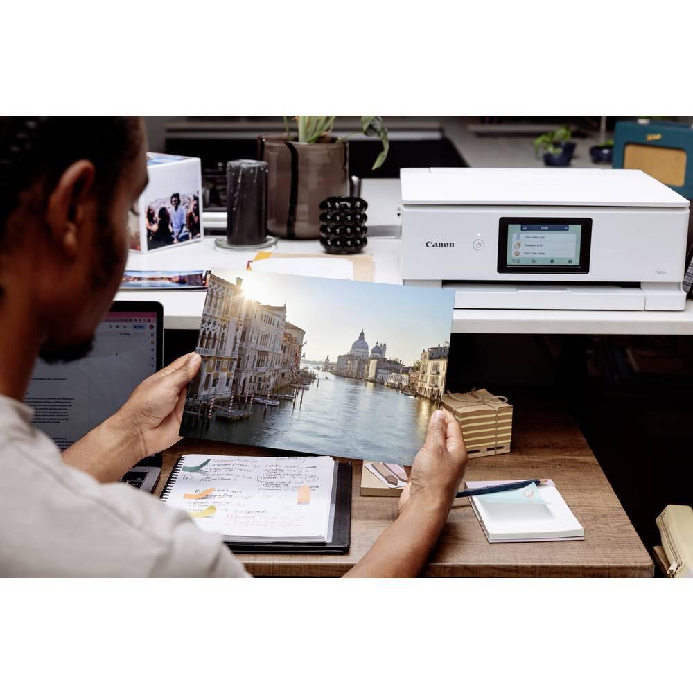 Canon  PIXMA TS8751 Multifunktionsdrucker Tintenstrahl Farbe A4 Drucker, Scanner, Kopierer Duplex, USB 