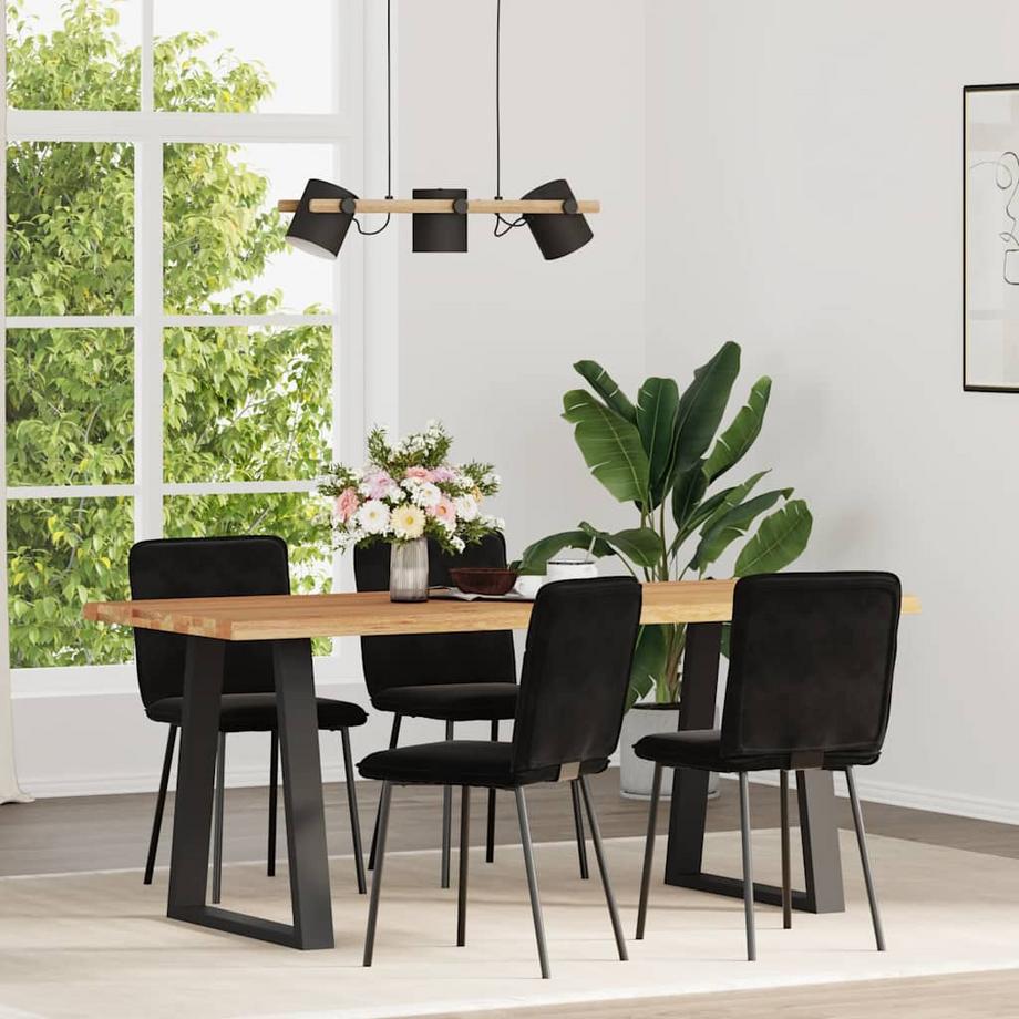 VidaXL Chaise de salle à manger velours  