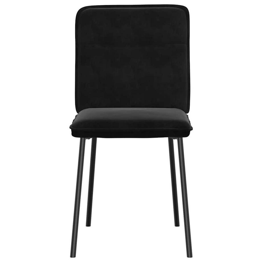 VidaXL Chaise de salle à manger velours  