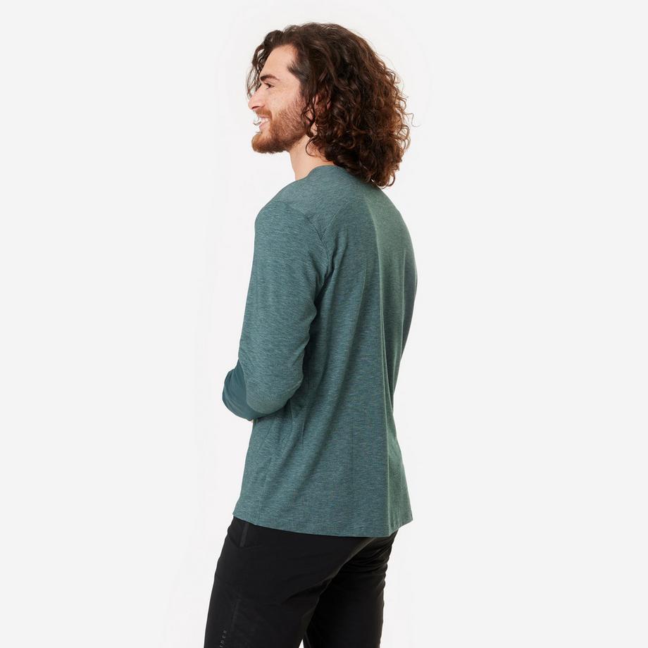 ROCKRIDER  Maglia maniche lunghe MTB traspirante unisex lyocell 