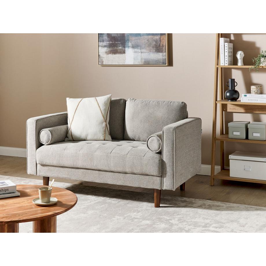 Beliani 2 Sitzer Sofa aus Stoff  NURMO  