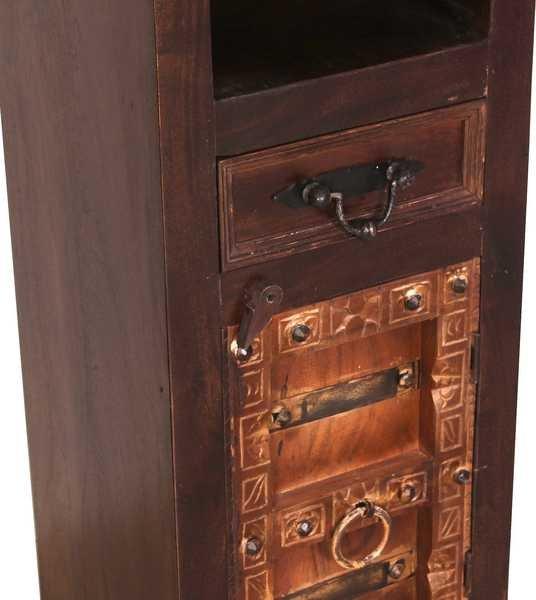 mutoni Armoire haute marron Elvana 44x35  