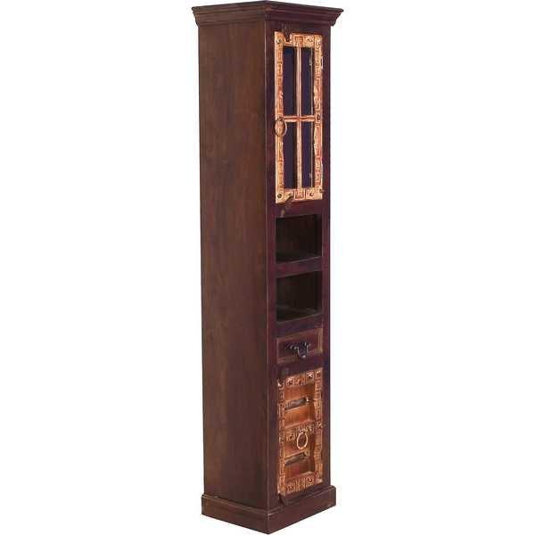 mutoni Armoire haute marron Elvana 44x35  