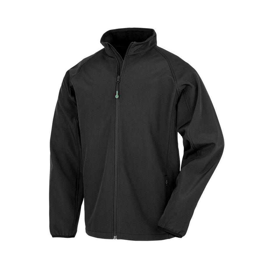 Softshelljacke, Zum Bedrucken, Zweilagig