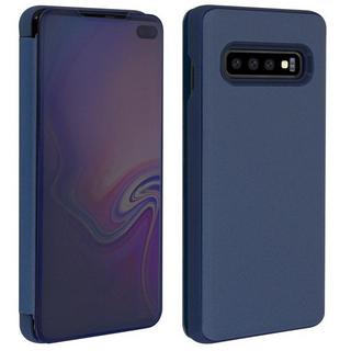 Avizar  Custodia Specchio Galaxy S10 Plus Blu 