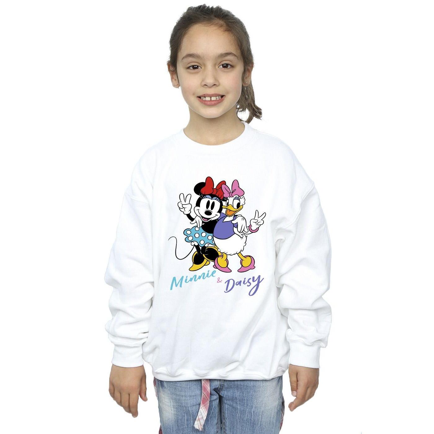 Disney  Minnie Mouse And Daisy Sweatshirt 