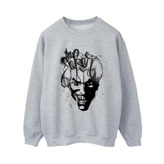 BATMAN Joker Stampa Grafica Felpa  