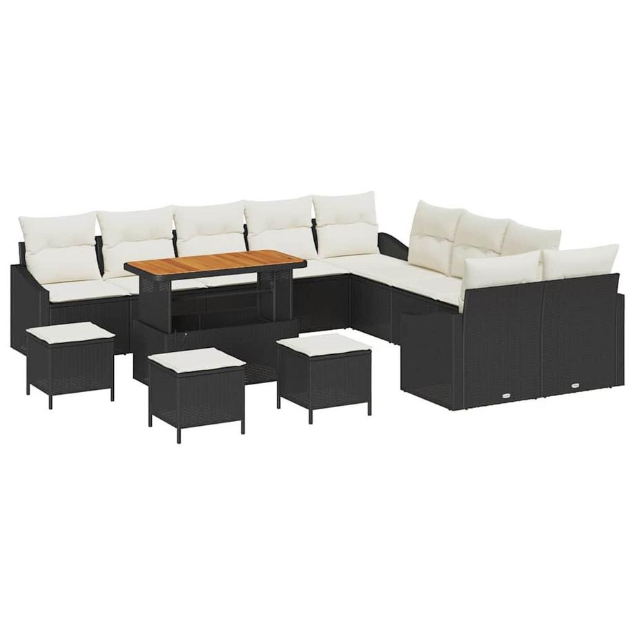 Set Divano da Giardino Polyrattan