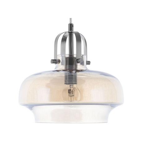 Beliani Lampe suspension en Verre Industriel WILTZ  