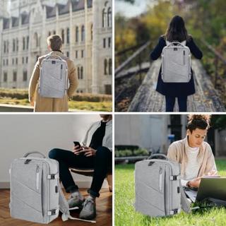 Only-bags.store Handgepäck Rucksack Laptop wasserdicht, Reise-Rucksack Handgepäck Flugzeug groß, mit USB-Anschluss  