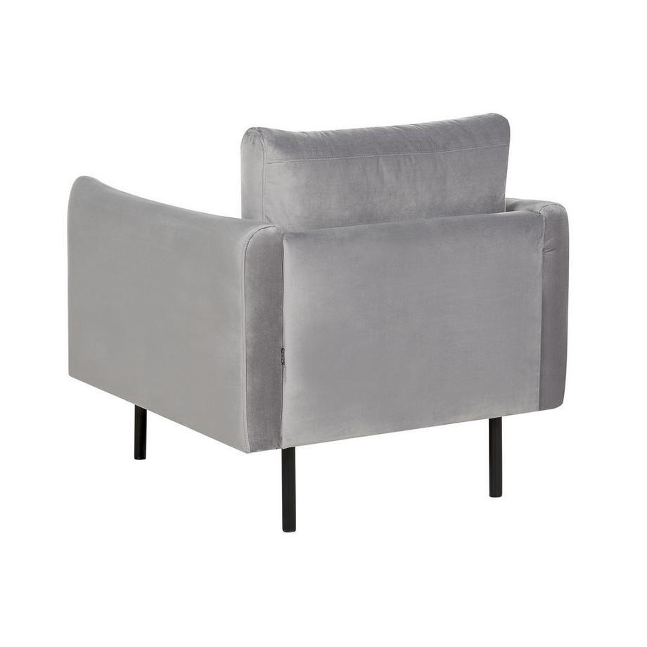 Beliani Sessel aus Samtstoff Modern VINTERBRO  