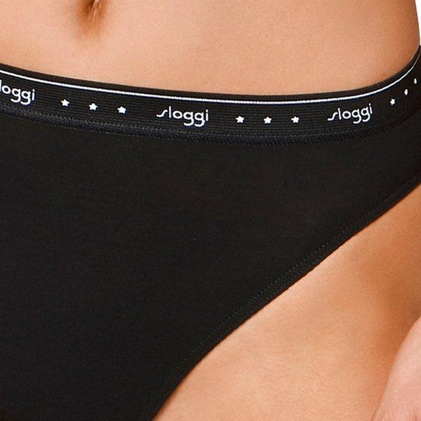 sloggi 24/7 100 Slip Tai Confezione da 4  