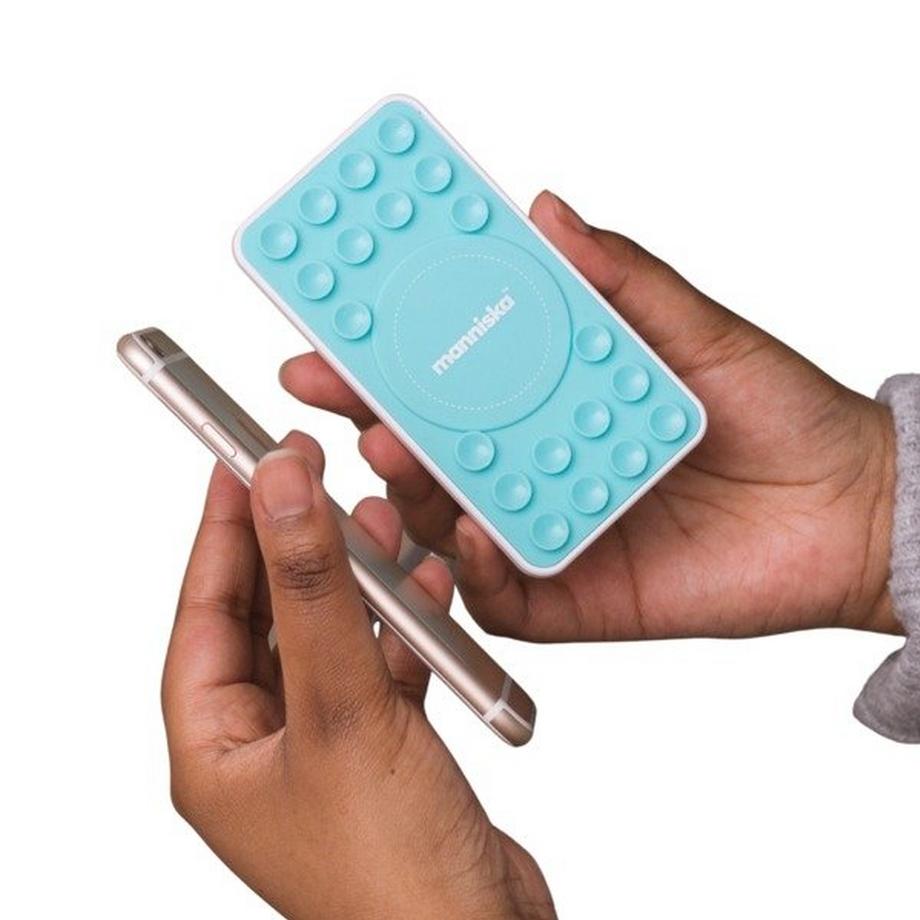Maniska  Manniska Induktions Powerbank mit Saugnapf 