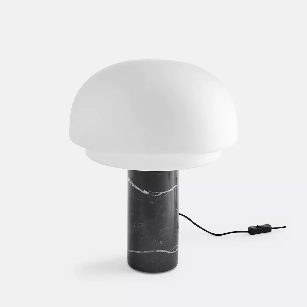 La Redoute Intérieurs – Tischlampe Agathilda, One Size, Schwarz