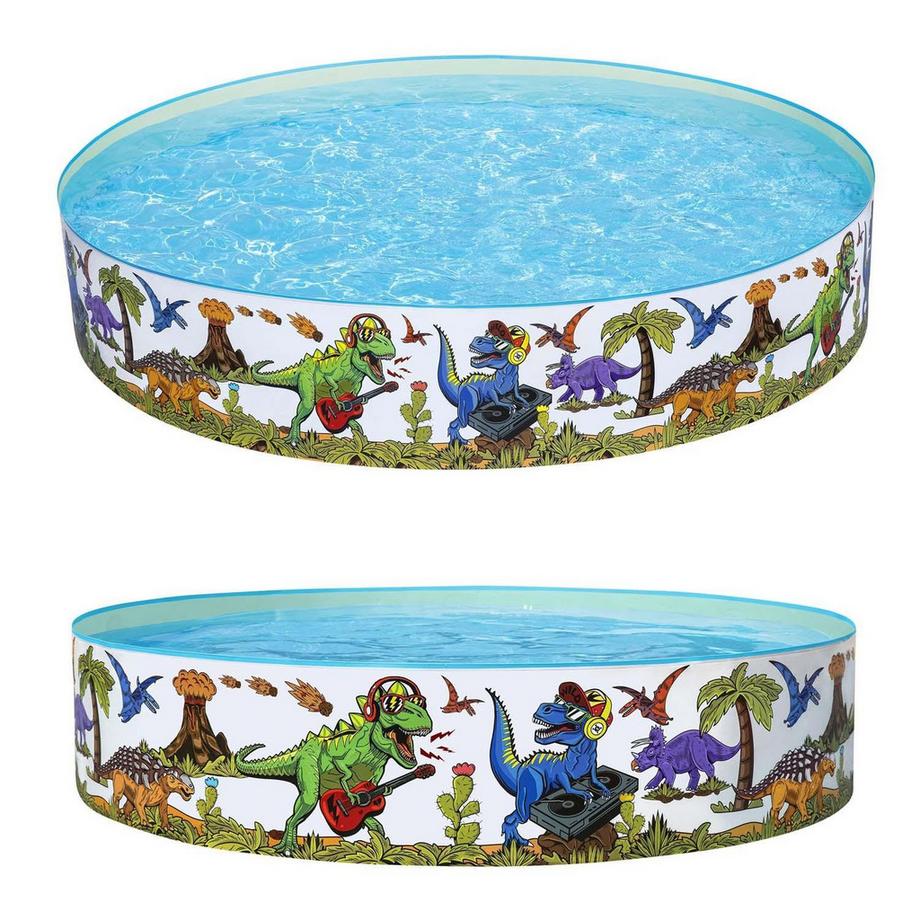 Piscine de jardin pour enfants dinosaure