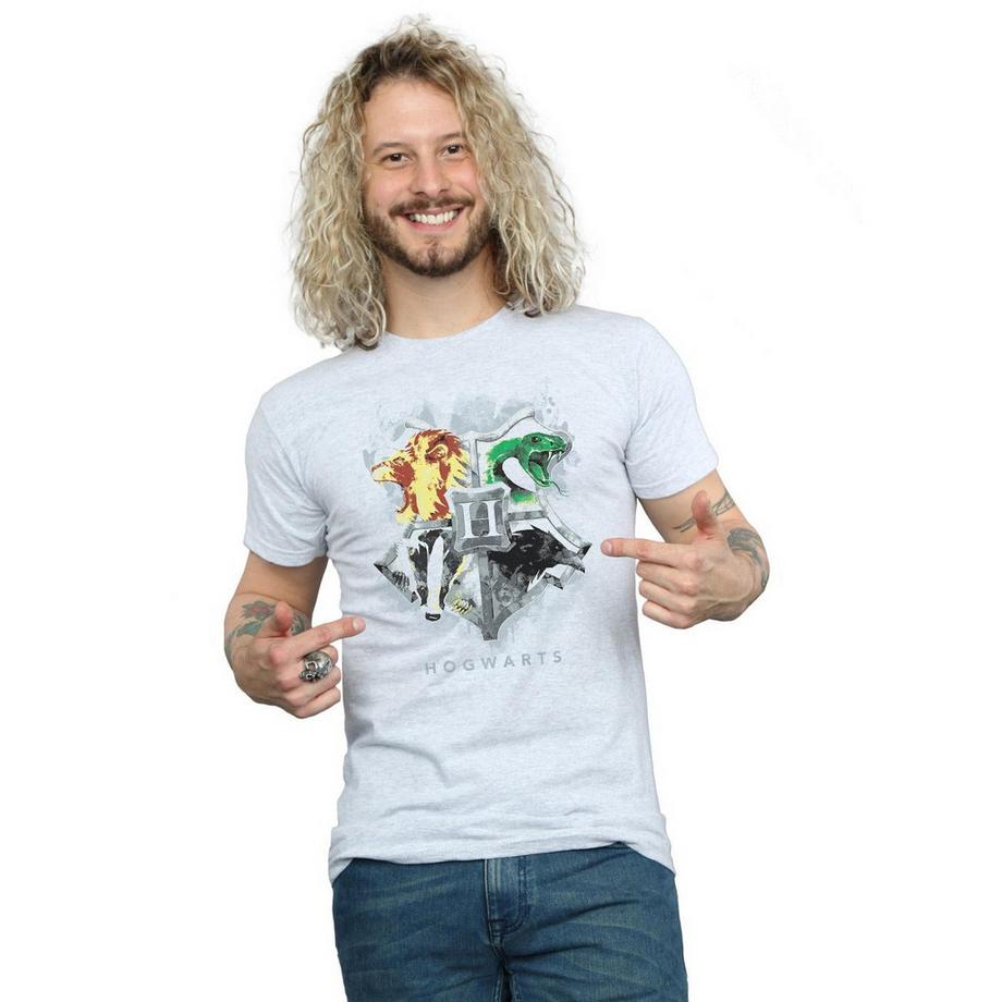 HARRY-POTTER Hogwarts Wappen T-Shirt  