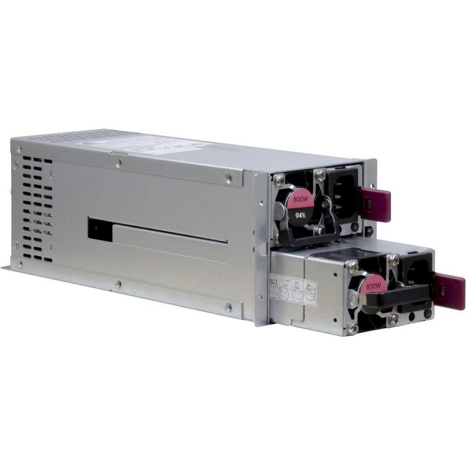 Intertech  ASPOWER R2A-DV0800-N Netzteil 800 W 20+4 pin ATX 2U Silber 