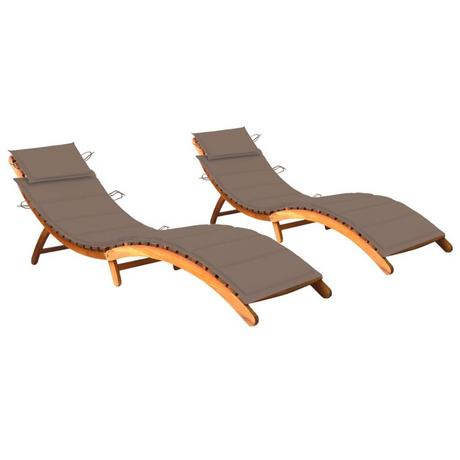 VidaXL Chaise longue  