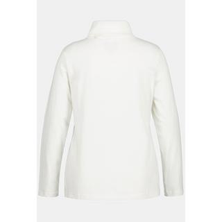 Ulla Popken  Shirt, Rollkragen, Slim, Langarm 