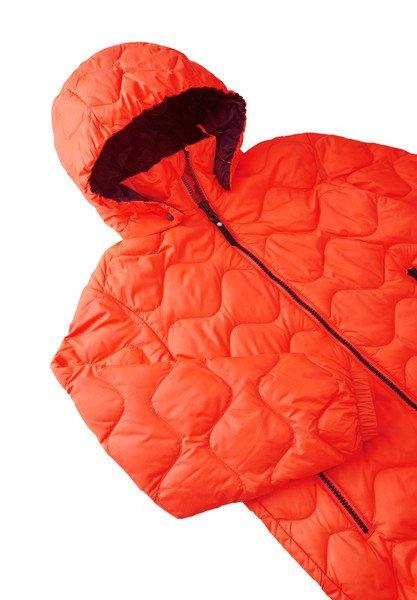 Reima  Kinder Daunenjacke Fossila Neon Salmon 