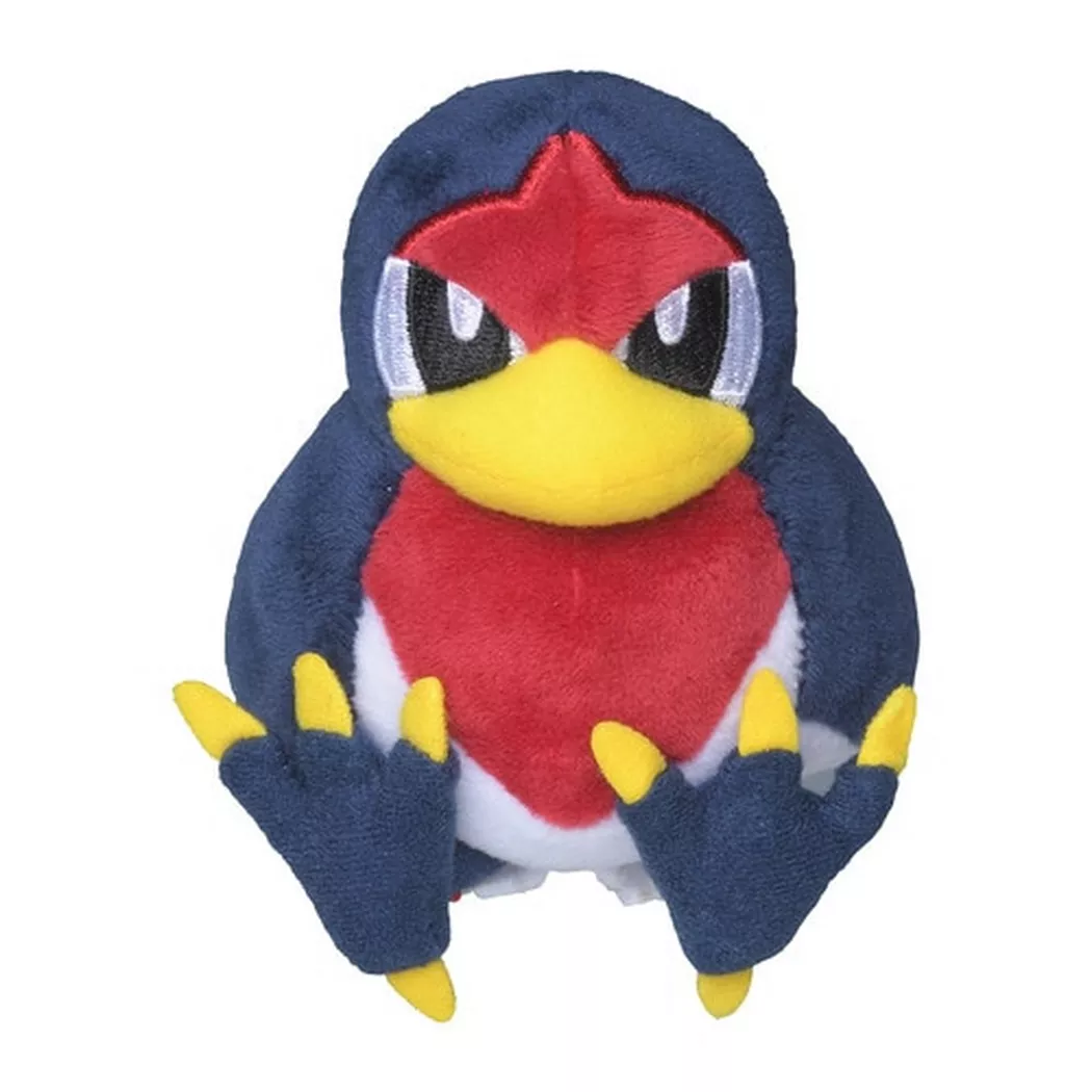 Pokémon - Taillow Sitting Cuties Plush, One Size, Multicolor