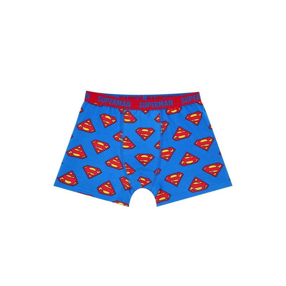 SUPERMAN  Boxer Elasticizzato Misura  (Confezione da tre) 